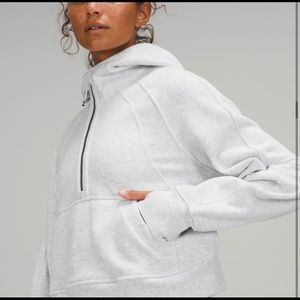 Scuba Oversized Half-Zip Hoodie